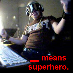 __ means superhero